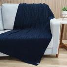 Manta Sofa Trico Decorativa 150x90cm Usufruto Tricot c3