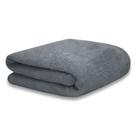 Manta Soft Cobertorzinho Multiuso Microfibra Antialérgico 0,90CM X 1,10M Cinza