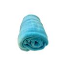 Manta soft para cachorros e gatos azul bebê 1,0 x 0,80
