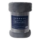 Manta Solteiro Fleece Soft Microfibra Andreza