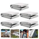 Manta Térmica Aluminizada 210 130 cm para Resgate e Camping 5 Unidades ZELT