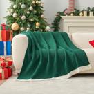 Manta Throw Blanket Amélie Home Christmas Waffle Chenille 50x60cm