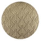 Manta Tricô Trama Bege Rendada 0.90X1.80Cm - Decortextil