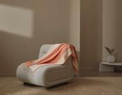 Manta Trussardi Carmelina Grano/Coralli - 125x180cm