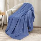 Manta Utopia Bedding Wedgewood 100% algodão 150x125cm Manta Utopia Bedding Wedgewood 100% algodão 150x125cm