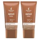 Mantecorp Skincare Episol Color Kit com 2 Protetores Solares com Cor FPS70 Tom 3