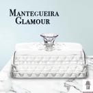 Mantegueira Glamour Cristal Porta Manteiga com Tampa Mantegueira Glamour Cristal Porta Manteiga com Tampa