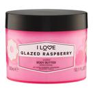 Manteiga corporal I Love Glaceada com aroma de framboesa 300 ml para pele seca