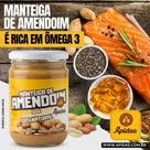 Manteiga de Amendoim Apidae 500g Caixa com 4 unidades