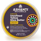 Manteiga de karité Ashanti Naturals Yellow Raw 450 ml não refinada