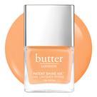 Manteiga de verniz para unhas LONDON Patent Shine 10X Pop Orange 11mL