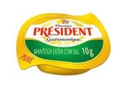 Manteiga Francesa Président Extra Com Sal 96 Blisters De 10g