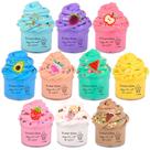 Manteiga perfumada premium Slime tuupowana, pacote com 10 pingentes