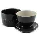 Manteigueira 250gr - preto