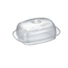 Manteigueira de Mesa com Tampa de Acrílico Transparente