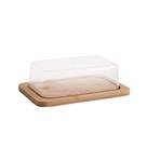 Manteigueira Em Bambu Ecokitchen 19,6x13,4cm Mimo Style