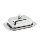 Manteigueira Em Inox Com Tampa Retangular Manteigueira Em Inox Com Tampa Retangular