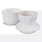 Manteigueira Francesa Twist Branco 250Gr - Ceraflame