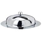 Manteigueira Oval em Aço Inoxidável Cuisinox 19x13 cm