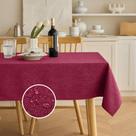 Mantel Decorelia Burdeos Oblongo 152x305 cm Impermeable