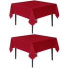Mantel Sancua 137x137 cm Rojo Paquete de 2 Poliéster