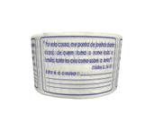 Manto Me ponho de Joelho Lenço Toalhinha 1000 Unidades - Ideal para Igrejas