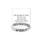 Mantra Ring ZenVib Let Them Zero Fcks Given para mulheres