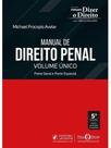 Manual de direito penal - volume único - parte geral e parte especial - 2026