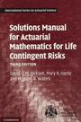 Manual de soluções Cambridge University Press Matemática atuarial para riscos contingentes de vida