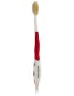 Manual de uso do fio dental macio para escovas de dentes Mouthwatchers para adultos, vermelho