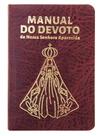 Manual do devoto de nossa senhora aparecida - luxo vinho