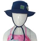 Manulele suplex marinho liso chapéu bebe praia piscina proteção uv 50+ unisex