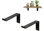 Mão Francesa 20cm Ferro Industrial Tradicional Kit 2pç
