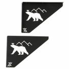 Mãos Francesas Pretas Ornamentadas em Aço Urso 20cm Decorativas Zarg Mãos Francesas Pretas Ornamentadas em Aço Urso 20cm Decorativas Zarg