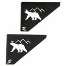 Mãos Francesas Pretas Ornamentadas em Aço Urso 20cm Decorativas Zarg Mãos Francesas Pretas Ornamentadas em Aço Urso 20cm Decorativas Zarg