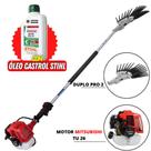 Mãozinha de Café Nakashi DD2L262ML com Haste de 1500mm Motor Mitsubishi TU26 + 01 Óleo Castrol Stihl Mãozinha de Café Nakashi DD2L262ML com Haste de 1500mm Motor Mitsubishi TU26 + 01 Óleo Castrol Stihl
