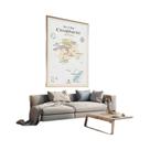Mapa De Vinhos De Bordéus, Espanha, Itália, Pintura Em Tela, Pôster De Parede, Impressões
