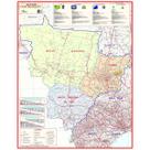 Mapa do Brasil Região Centro Oeste Turístico Rodoviário