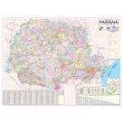 Mapa Do Estado do Paraná Rodoviário Turístico Político Atual