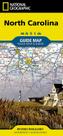 Mapa Guia National Geographic da Carolina do Norte à Prova d'Água
