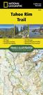 Mapa National Geographic da Trilha Tahoe Rim Guia 1013