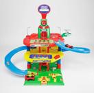 Maptoy super parking posto e lava rápido compátivel com hot wheels