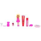 Maquiagem E Beleza Infantil Make Brinq Boneca e 8 Surpresas Polibrinq