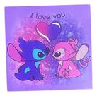 Maquiagem Infantil Paleta Sombra Lilo Stitch Menina Cores Vibrantes Stitich Angel Com Espelho