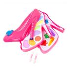 Maquiagem Infantil Sapato Saltinho Brinquedo Batom Sombras