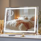 Maquiagem LED Vanity Mirror Hasipu 15,7x11,8 polegadas com vidro 10X