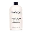 Maquiagem líquida de látex Mehron SFX Halloween 473 ml (transparente)