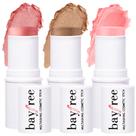 Maquiagem Multi Stick KIMUSE Trio Creme Facial Blush ROSA PÊSSEGO