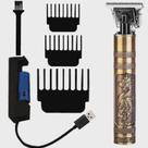 Maquina Acabamento Cabelo Barbeiro Profissional Dourada DRAGÃO
