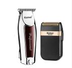 Máquina Acabamento Kemei 9163 + Shaver Kemei 2024 Máquina Acabamento Kemei 9163 + Shaver Kemei 2024